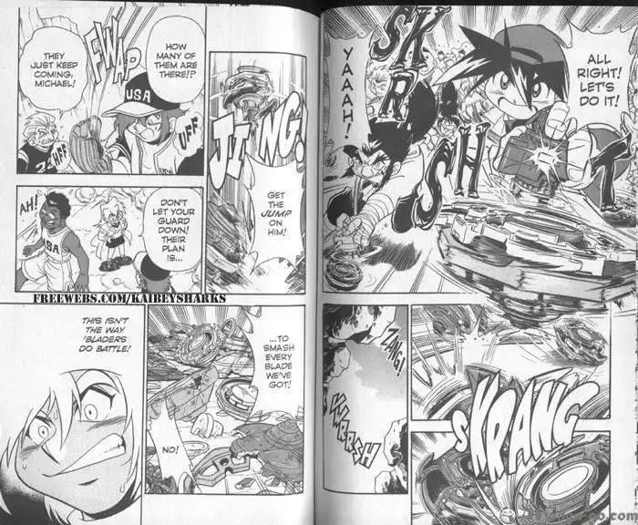 Bakuden Shoot Beyblade Chapter 6.1 6